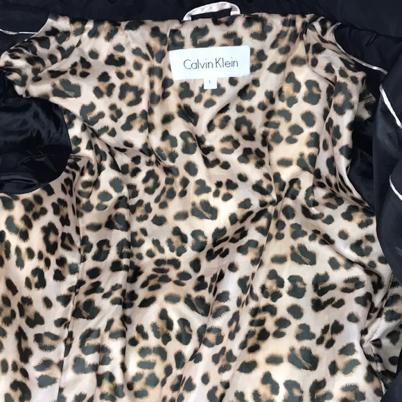 Calvin Klein Duck Down Maxi Hooded Puffer Jacket - Picture 7 of 8